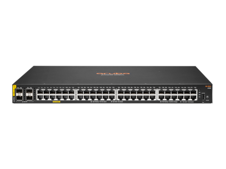 HPE-Aruba-Networking-CX-6100-48G-Class4-PoE-4SFP-370W-Switch