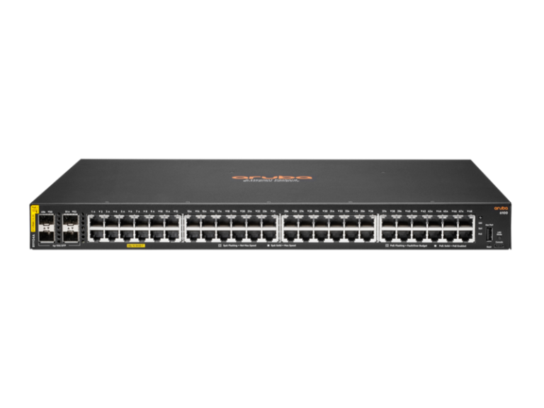 HPE-Aruba-Networking-CX-6100-48G-Class4-PoE-4SFP-740W-Switch