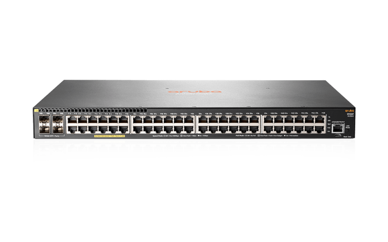 2930F 48G PoE+ 4SFP+ Switch (JL256A)