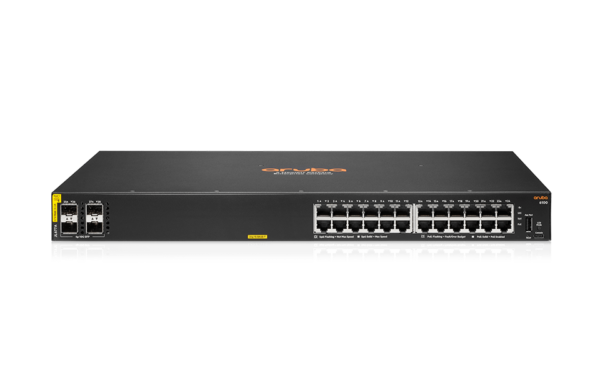 HPE-Aruba-Networking-6100-24G-Class4-PoE-4SFP-370W-Switch-JL677A