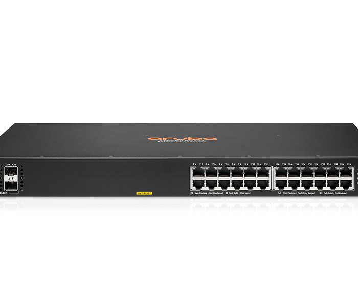 HPE-Aruba-Networking-6100-24G-Class4-PoE-4SFP-370W-Switch-JL677A