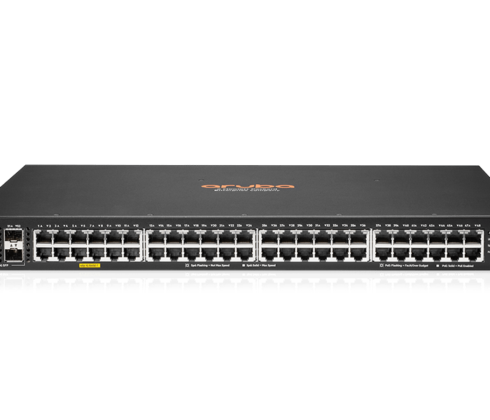 HPE-Aruba-Networking-6100-48G-Class4-PoE-4SFP-740W-Switch-R9Y04A