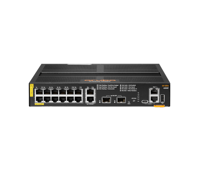 HPE-Aruba-Networking-6200F-12G-Class4-PoE-2G2SFP-139W-Switch-R8Q72A