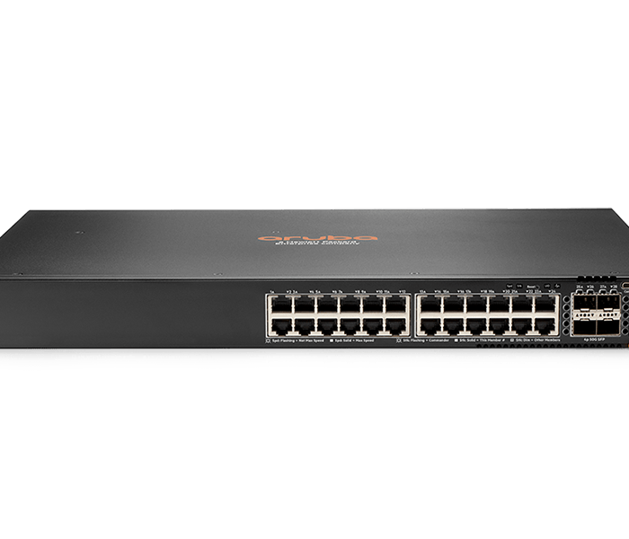 HPE Aruba Networking 6300F 24-port 1GbE and 4-port SFP56 Switch (JL668A)