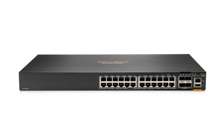 HPE Aruba Networking 6300F 24-port 1GbE and 4-port SFP56 Switch (JL668A)