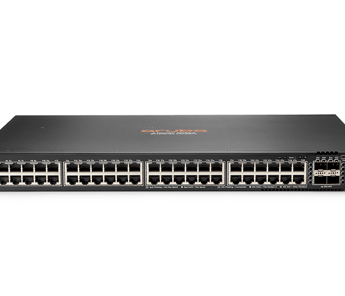 HPE Aruba Networking 6300F 48-port 1GbE and 4-port SFP56 Switch (JL667A)