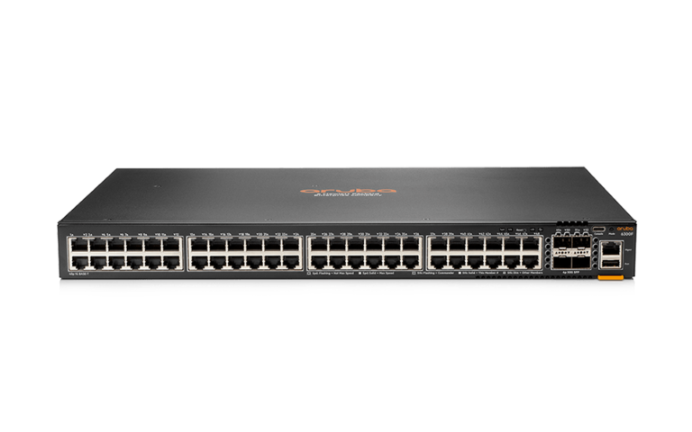 HPE Aruba Networking 6300F 48-port 1GbE and 4-port SFP56 Switch (JL667A)