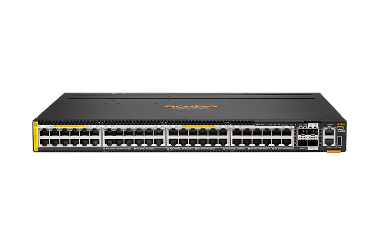 HPE Aruba Networking 6300M 12p Class 8 PoE and 36p Class 6 PoE HPE Smart Rate 1G2.5G5G and 2p 50G and 2p 10G Switch (R8S91A)