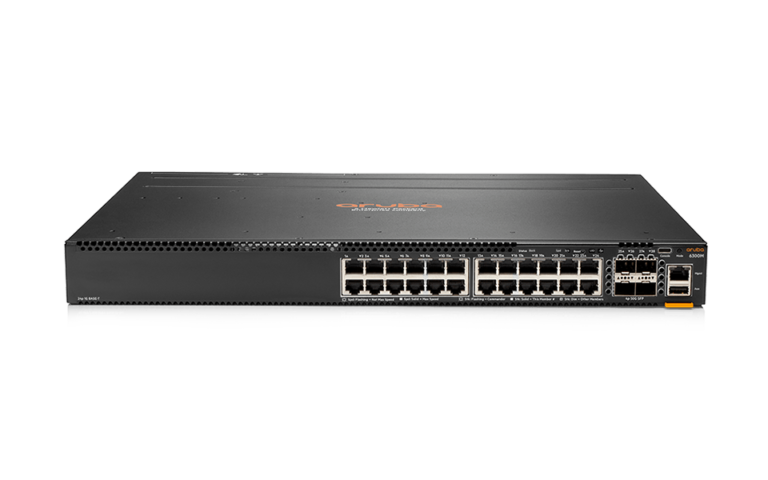 HPE Aruba Networking 6300M 24-port 1GbE and 4-port SFP56 Switch (JL664A)